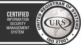 ISO 27001 Certificate