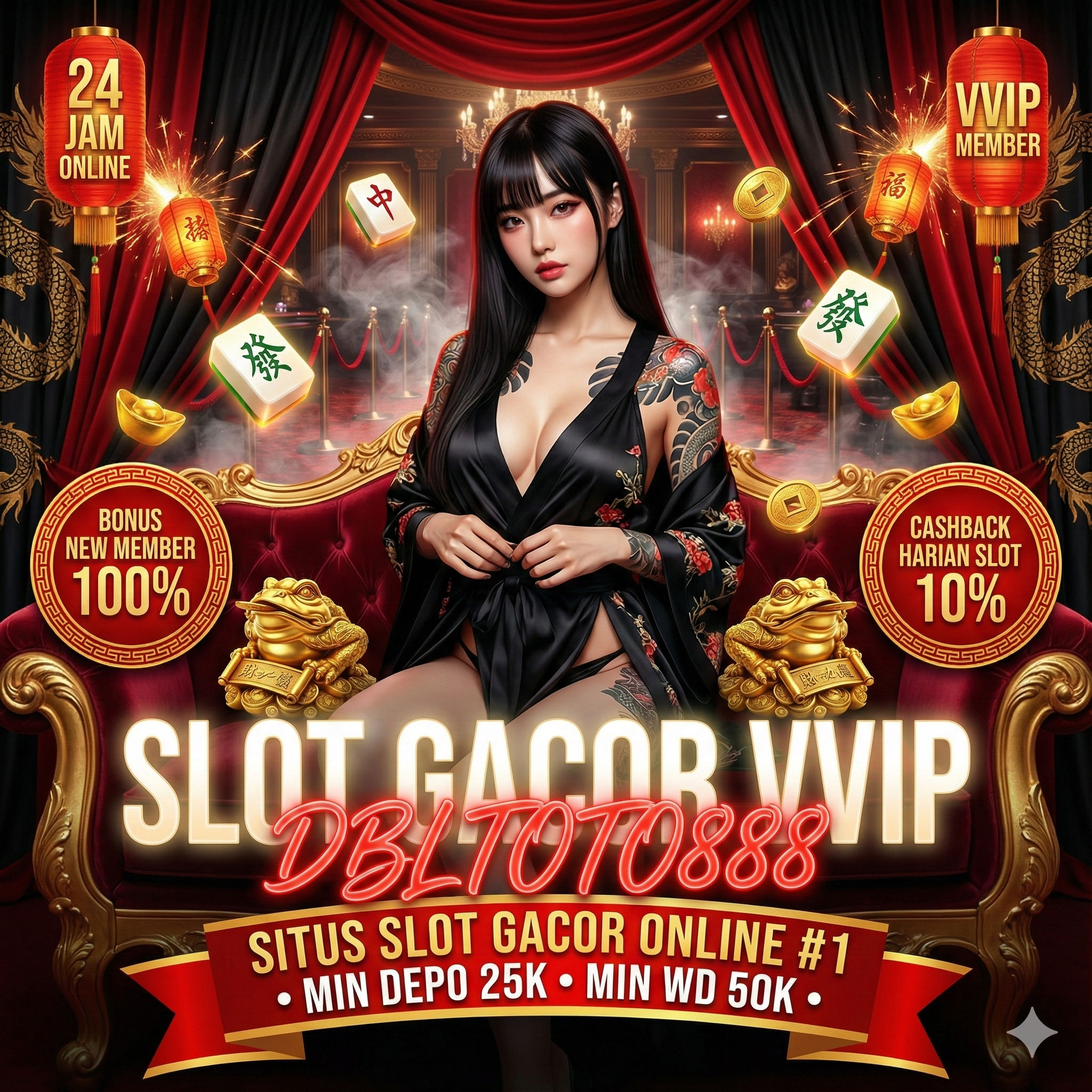 Banner Slot Gacor VVIP DBLTOTO888