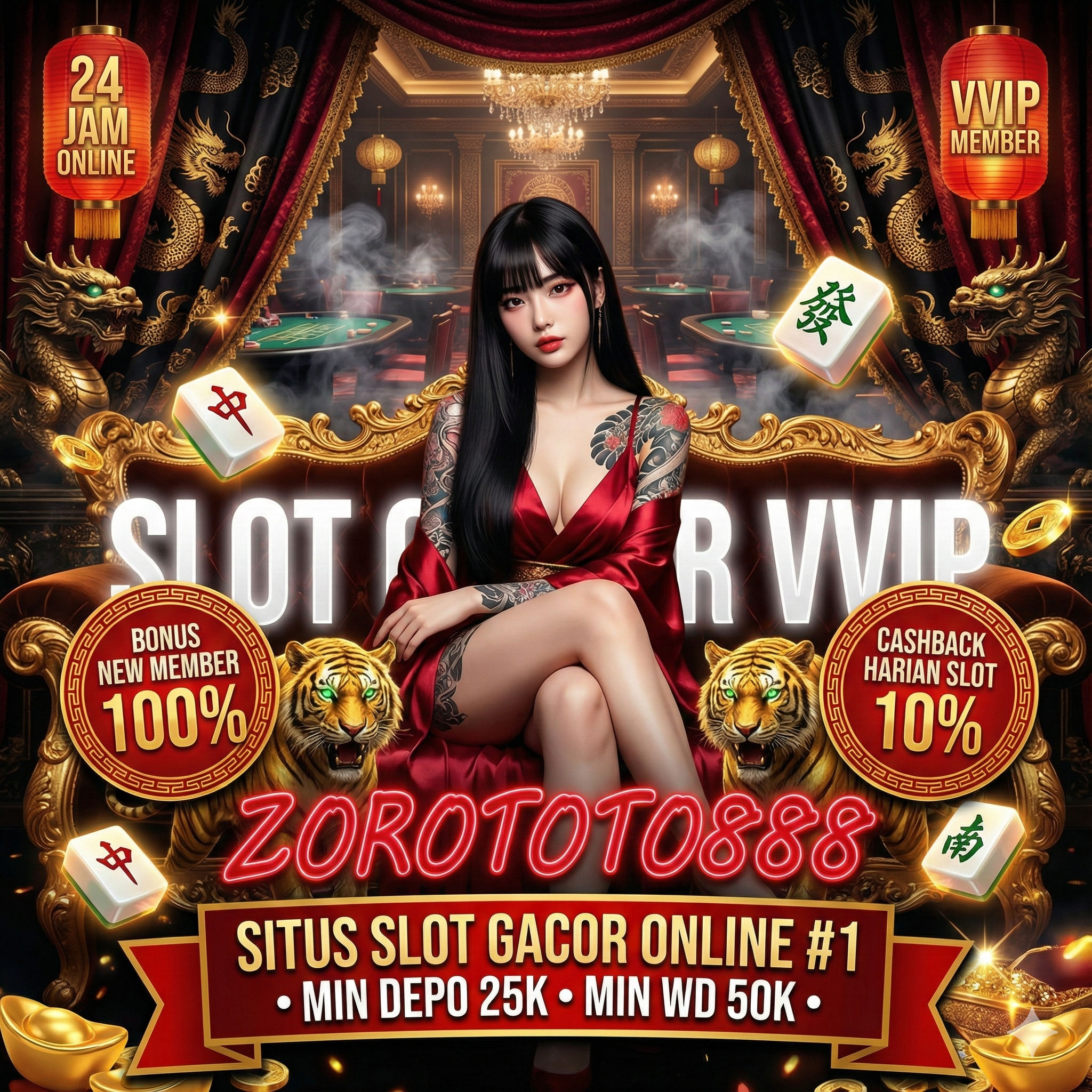 Banner Slot Gacor VVIP ZOROTOTO888