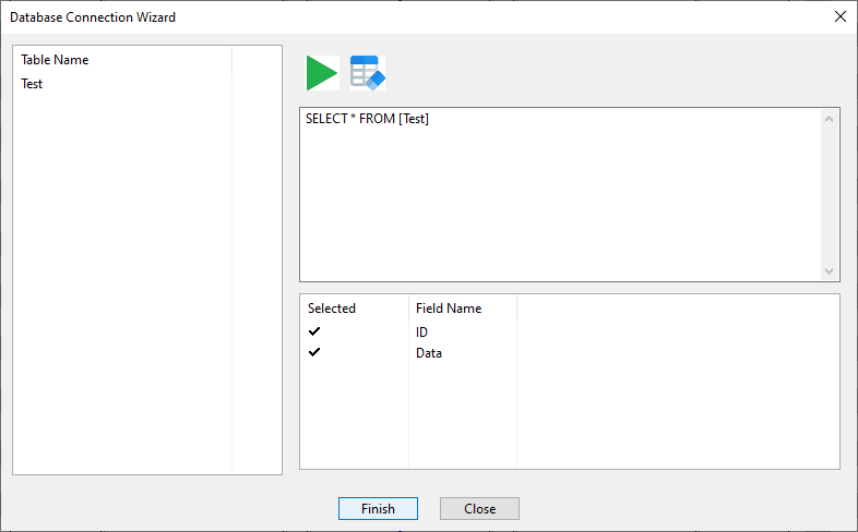 BarTag Express SQLite database fields list