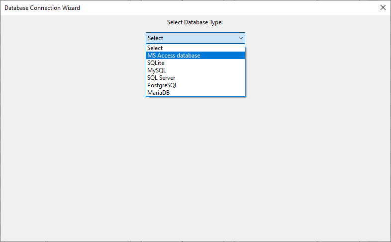 BarTag Express database choice