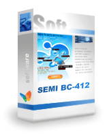 semi bc-412 바코드 소프트웨어