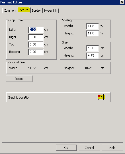 insert a barcode web service URL in crystal reports