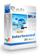 interleaved25 Barcode Font