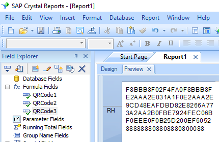 qrcode crystal reports UFL formula field