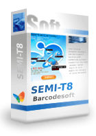 semi T8 バーコードソフトウェア