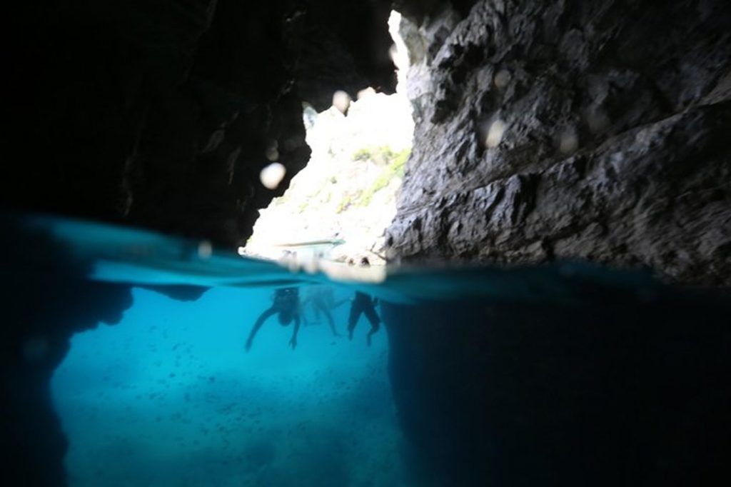 Blue cave Tour