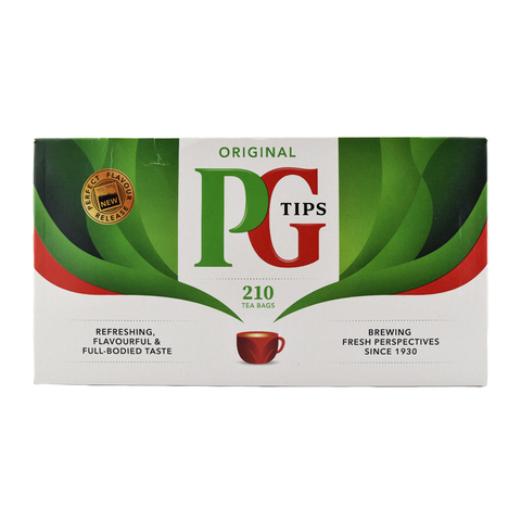 PG Tips Original Black Tea Bags 210 Bags