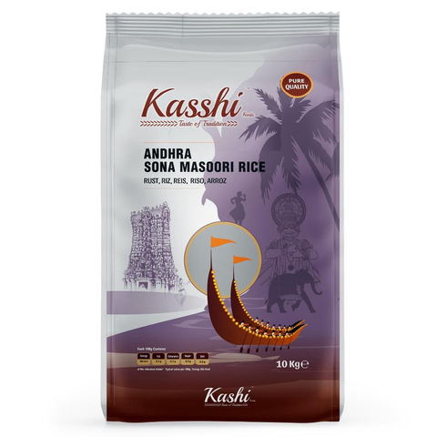 Kasshi Andhra Sona Masoori Rice 10kg