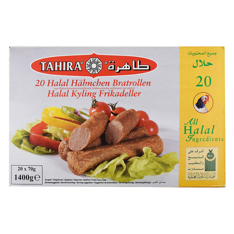 Tahira 20 Halal Sausages 1400