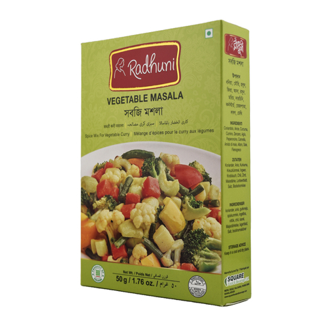 Radhuni Vegetable Masala 50g