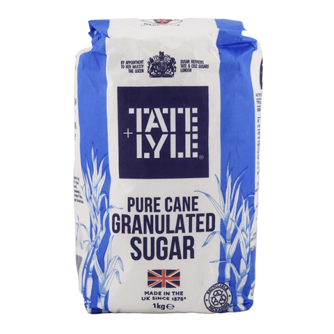 Tate & Lyle Pure Cane Granulated Sugar 1kg
