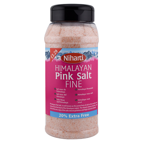 Niharti Fine Himalayan Pink Salt 800g