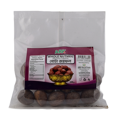 ARK Whole Nutmeg (Joyfol) 100g