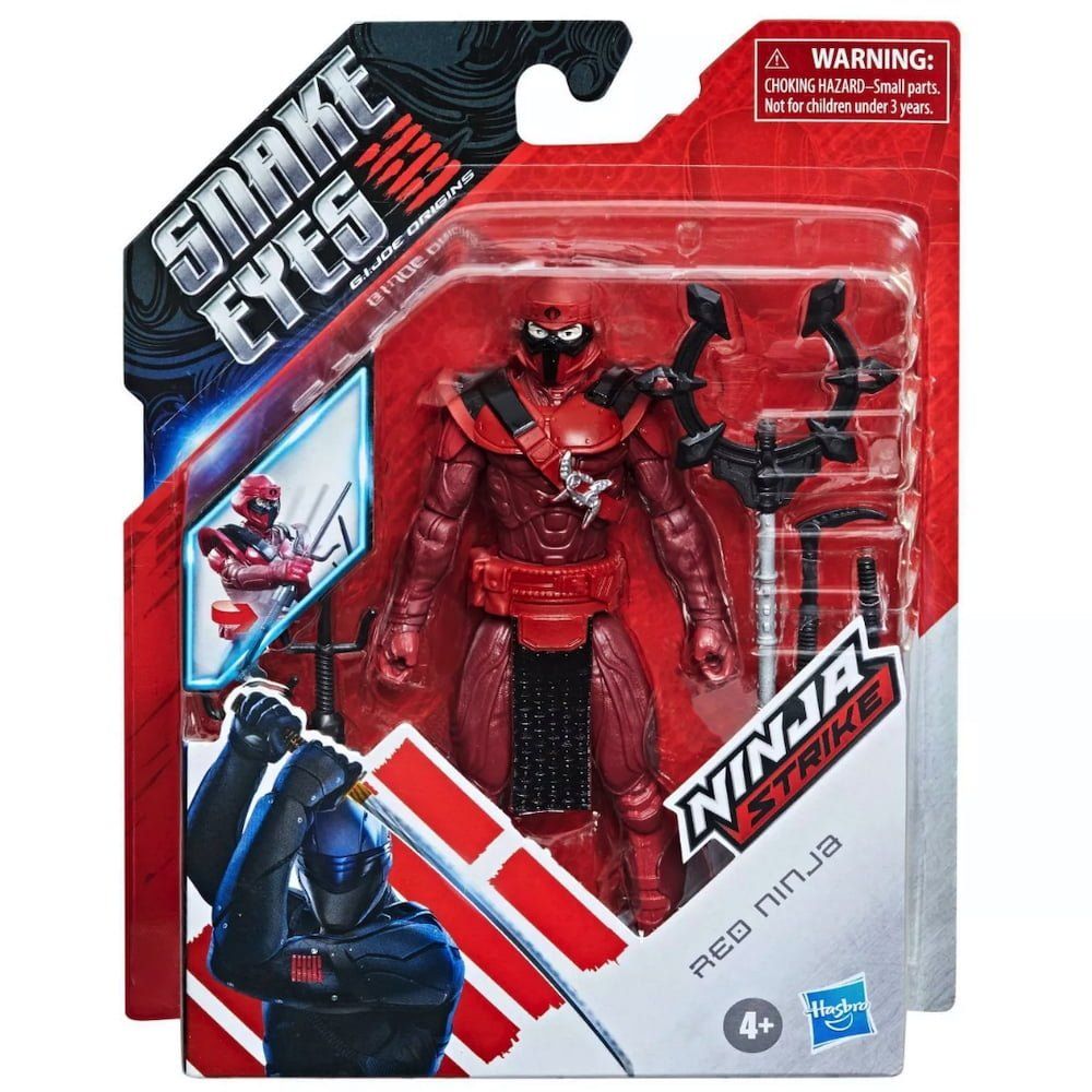 Snake Eyes: G.I.Joe Origins Red Ninja | Hasbro | 6 inch