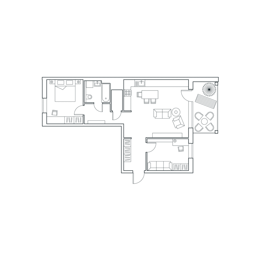 apartment layout