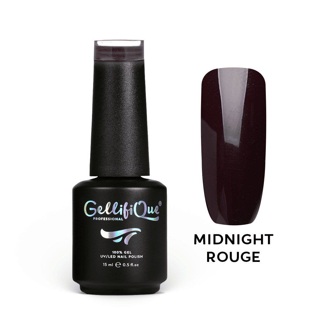 GEL POLISH COLOUR - MIDNIGHT ROUGE