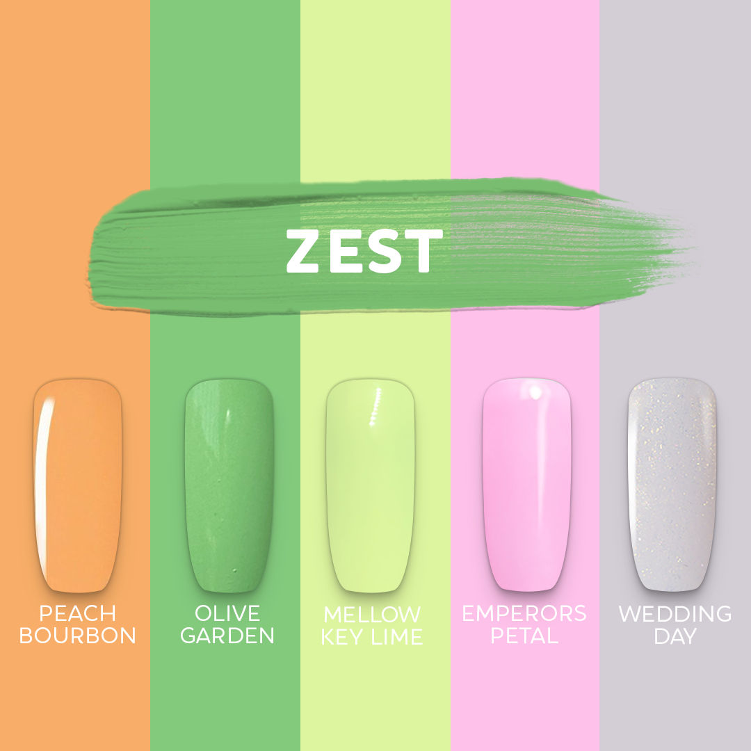 GEL POLISH COLOUR SET - ZEST