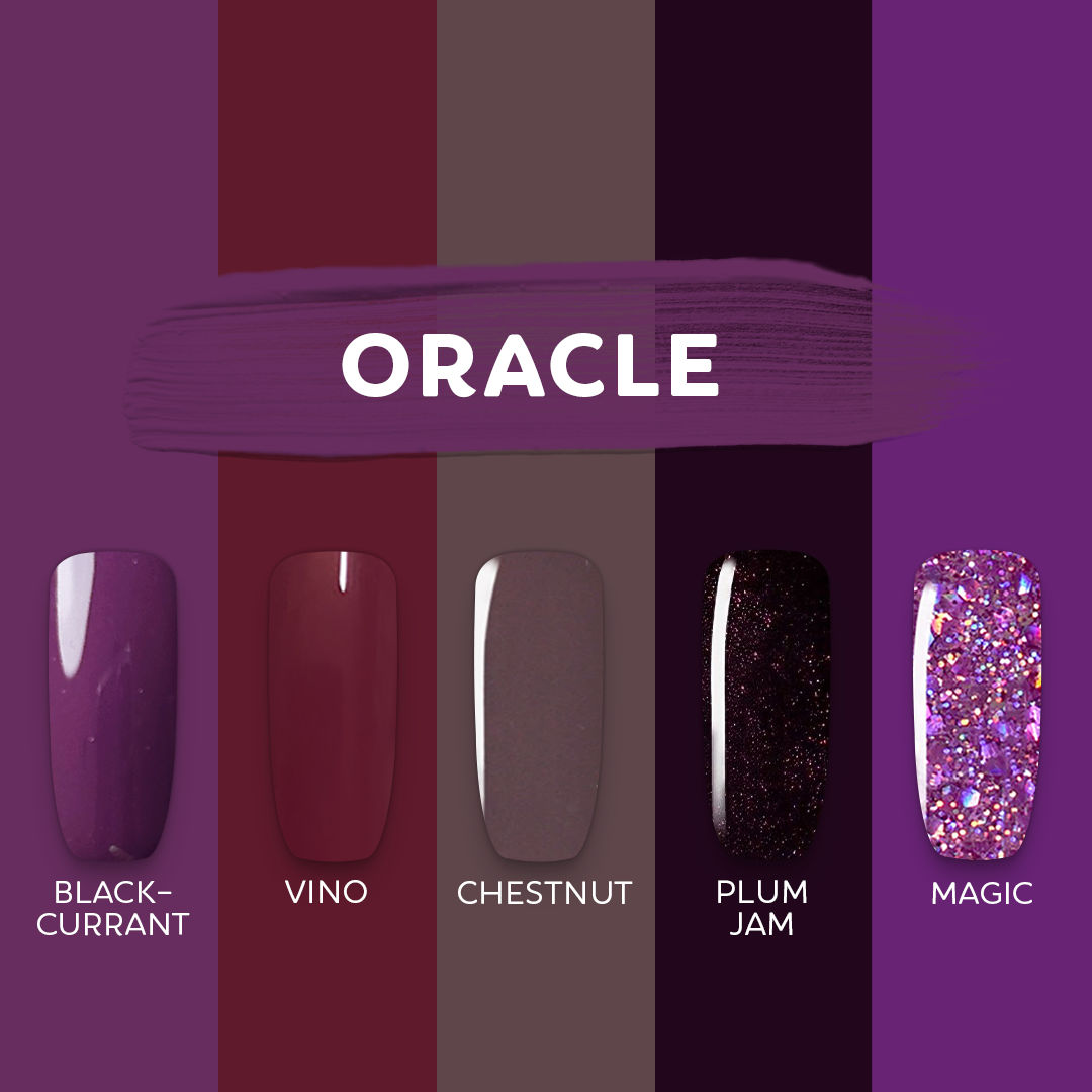 GEL POLISH COLOUR SET - ORACLE
