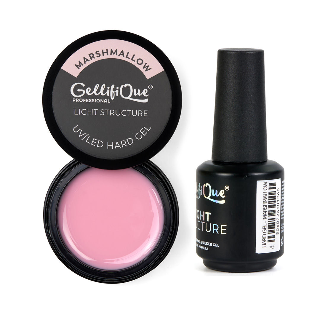 LIGHT BUILDER GEL - MARSHMALLOW 15g/50g. LIGHT STRUCTURE (FINE