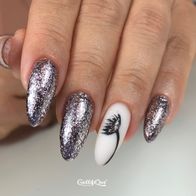 GEL POLISH COLOUR - STORMY PEWTER