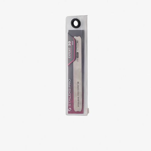 STALEKS METAL STRAIGHT NAIL FILE BASE + SAMPLE