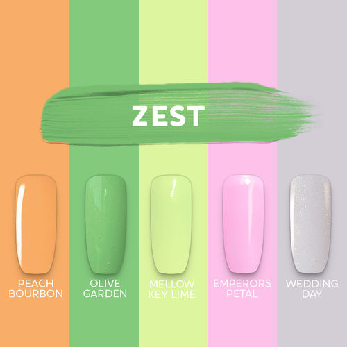 GEL POLISH COLOUR SET - ZEST