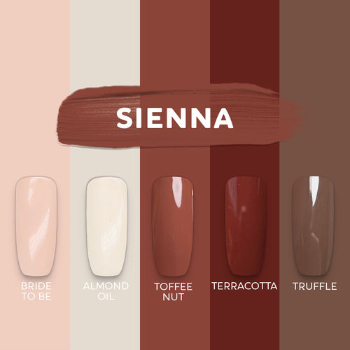 GEL POLISH COLOUR SET - SIENNA