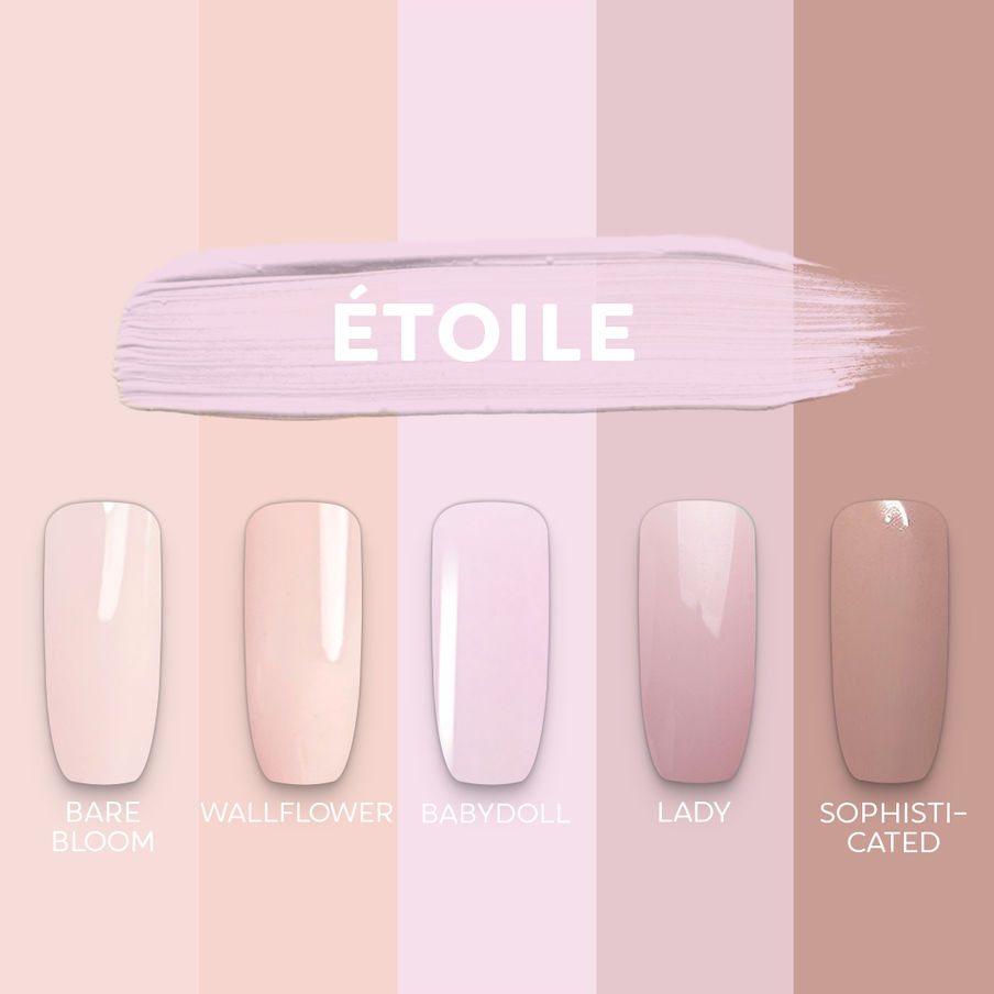 GEL POLISH COLOUR SET - ÉTOILE