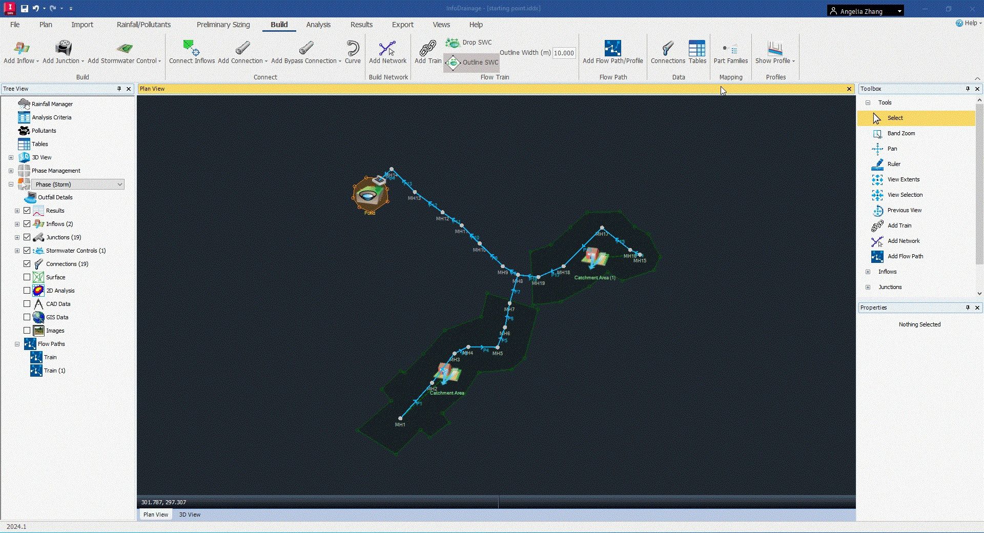 Working with Autodesk InfoDrainage Ultimate 2026.2 full activated