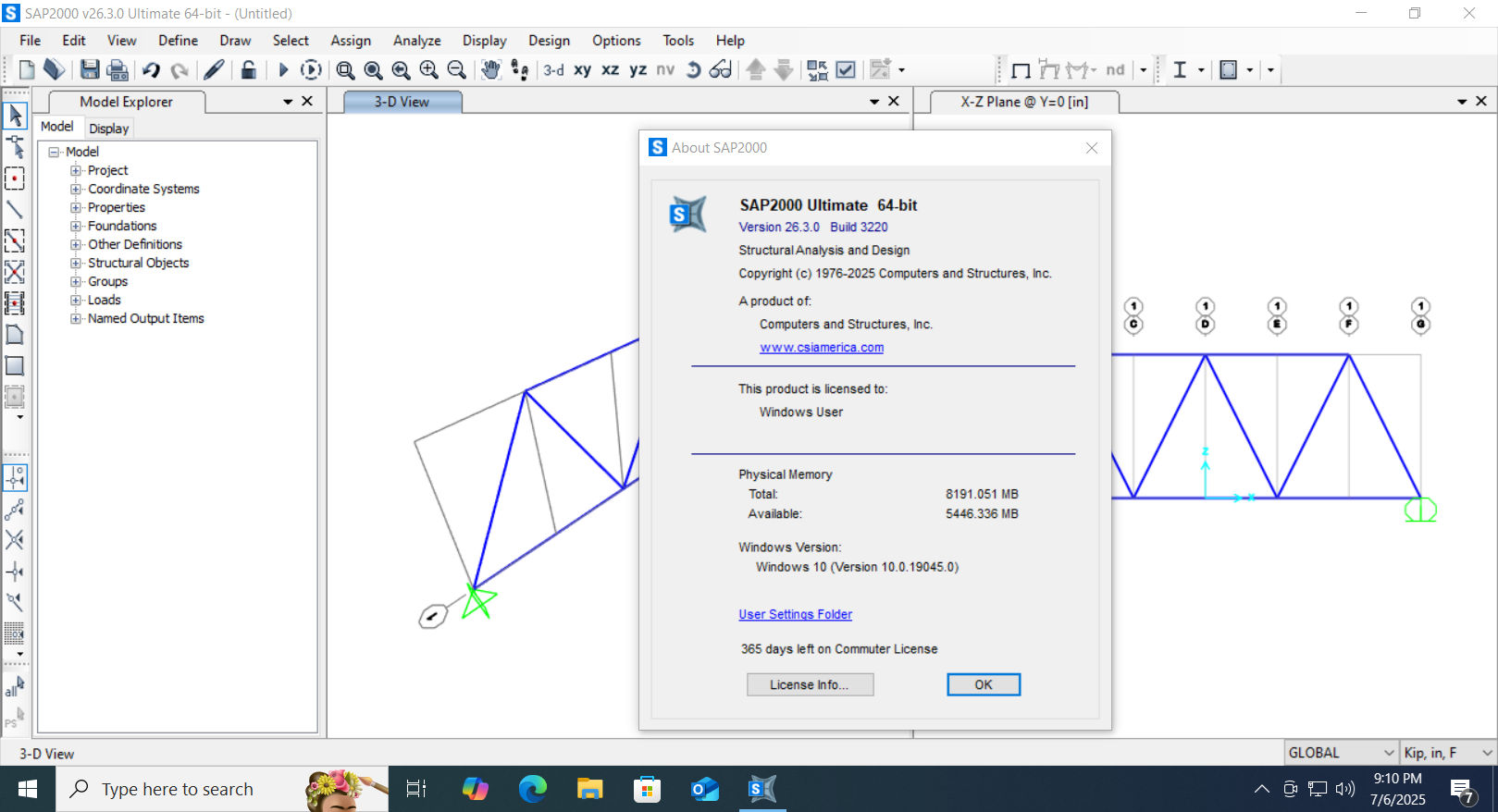 Working with CSI SAP2000 26.3 full license Working with CSI SAP2000 26.3 full license