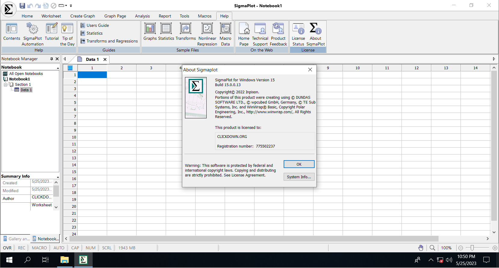 Working with SigmaPlot 15.0.0.13 full cracked