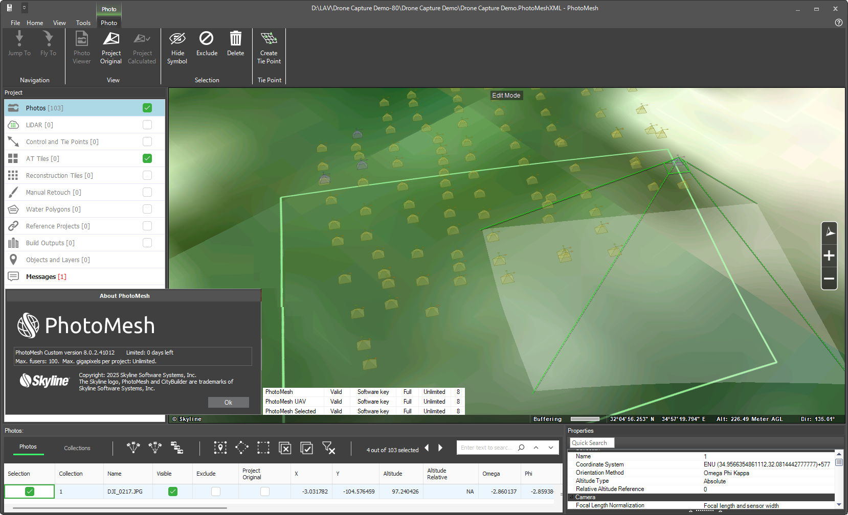Working with Skyline PhotoMesh - PhotoMesh Fuser v8.0.2 build 41012 Working with Skyline PhotoMesh - PhotoMesh Fuser v8.0.2 build 41012