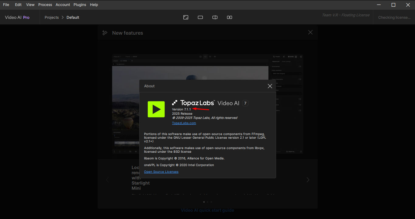 Working with Topaz Video AI Pro 7.1.1 full license
