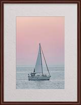 Mahogany Matted Gallery Frame FW 399 - Main