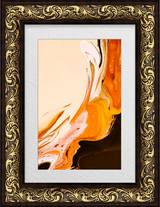 Ebony Gold Wave Filigree Frame FW 406 - Main