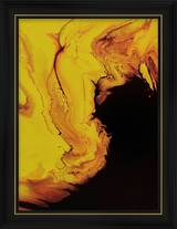 Black Gold-Edge Modern Frame FW 424 - Main