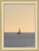 Mahogany Ornate Gold Trim Frame FW 460 - Main