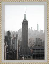 White Gold Rope Trim Frame FW 478 - Main