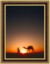 Bronze Textured Gold-Line Frame FW 489 - Main