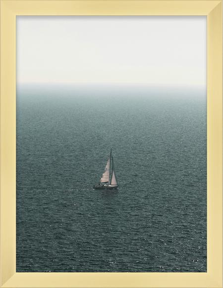 Simple Soft Gold Box Frame FW 527