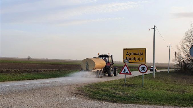 Dezinfekcija po selima Dezinfekcija po selima