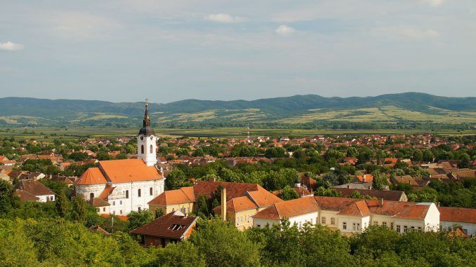 Bela Crkva panorama sa Tri Krsta Bela Crkva