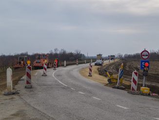 Radovi na putu Jasenovo - Straza