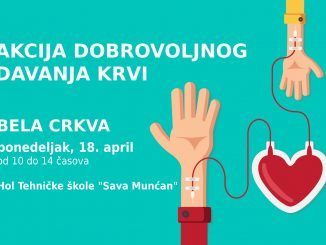 Dobrovoljno davanje krvi april 2022