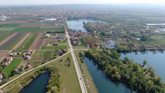Panorama Belocrkvanska jezera Panorama Belocrkvanska jezera