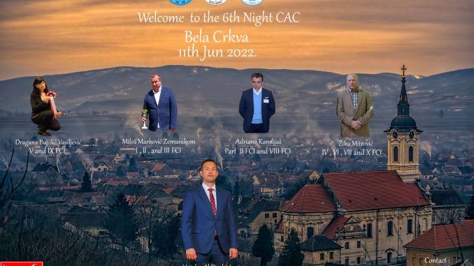 CAC Bela Crkva 2022 CAC Bela Crkva 2022