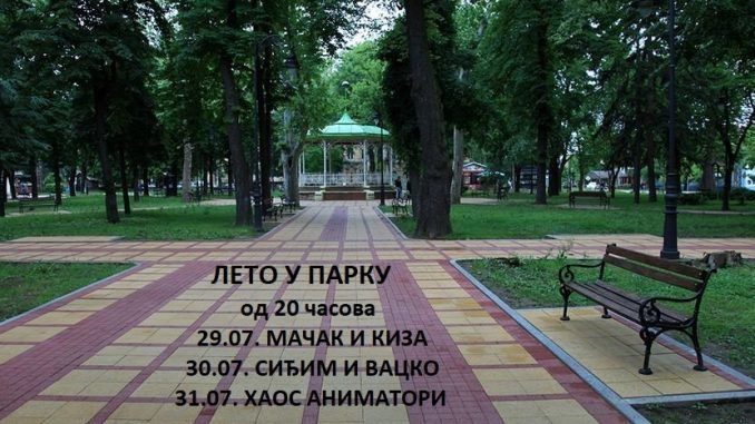 Najava leto u parku