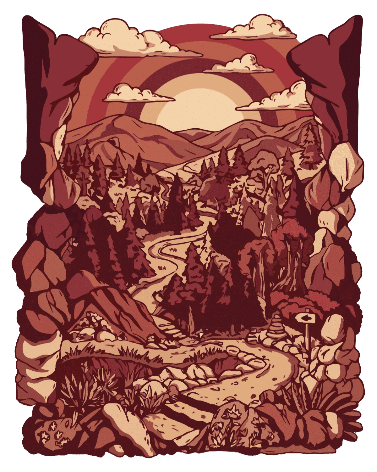 The Wild Side of Sagada 2027 Illustration