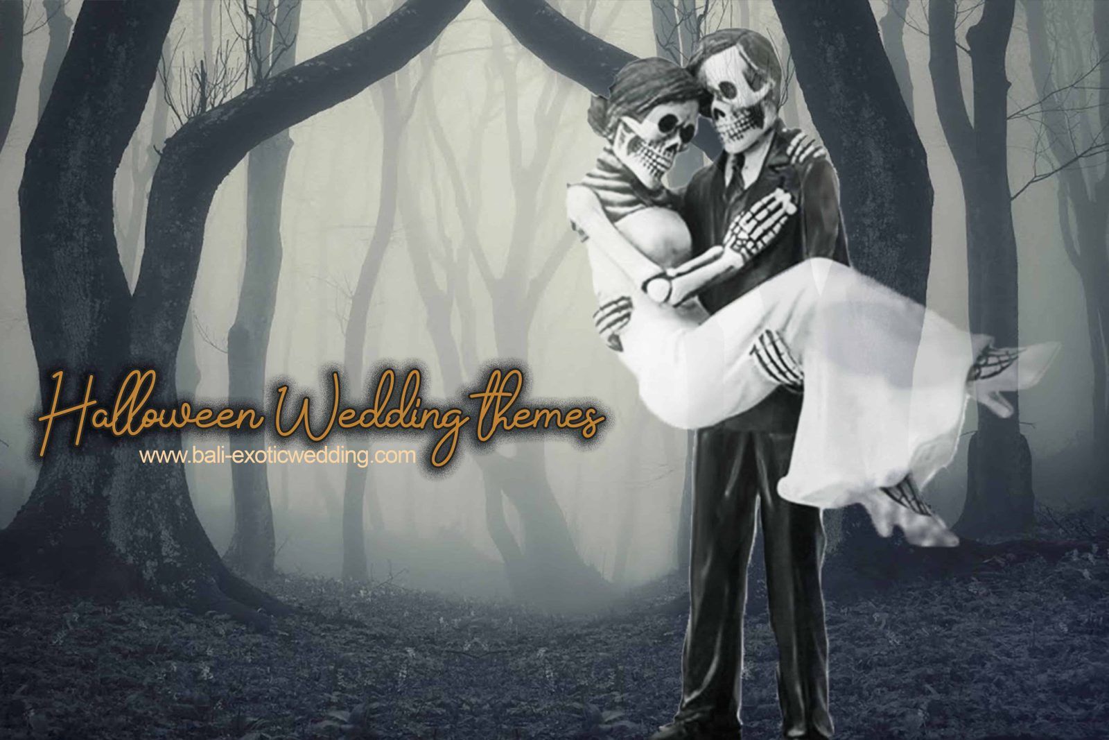 Halloween Wedding Themes  Bali Exotic Wedding